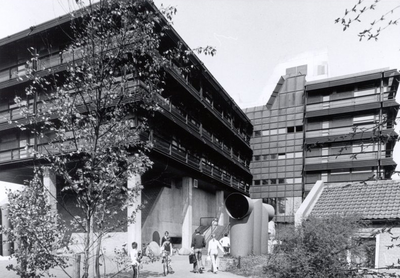 Das Hochschulgebäude an der Langen Gasse (1979)