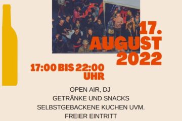 Plakat vom Trichter Sommerfest