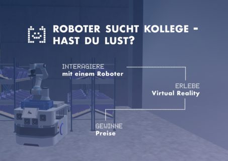 Zum Artikel "Roboter sucht Kollege: Interaktives VR-Experiment am 27. August im JOSEPHS in Nürnberg"