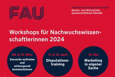 Zum Artikel "Workshops für Nachwuchswissenschaftlerinnen 2024"