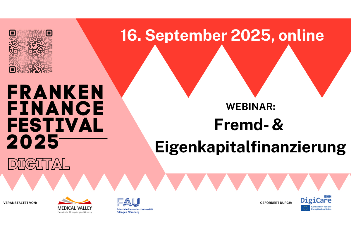 Franken Finance Festival: Fremd- und Eigenkapital verstehen