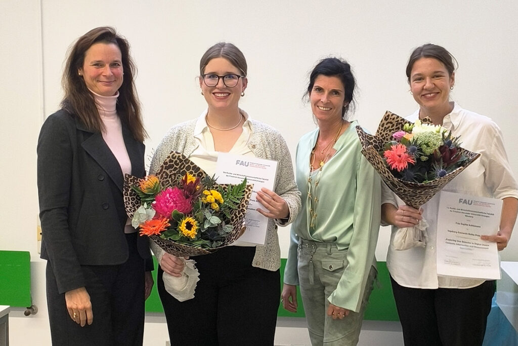 Verleihung des Fakultätsfrauenpreises als Ingeborg-Esenwein-Rothe-Preis 2025