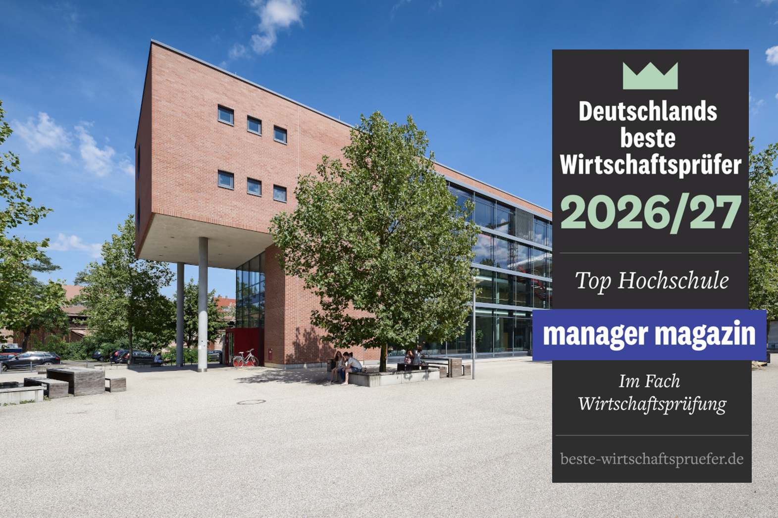 FAU zählt erneut zu den Top 20 Hochschulen für Wirtschaftsprüfung